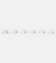[L'Objet] L'Objet Haas Mojave set of 6 espresso cups and saucers