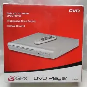 GPX D1816SIL DVD Player NEW Open Box Still in Bubble Wrap