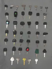 10/23/43PCS KEY SET Master Key Ignition Set for Excavator + Heavy Plant Machinery for Most Excavators Tractors Heavy Machinery