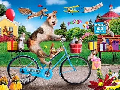MasterPieces Wild & Whimsical - Rovers Rides 300 Piece Jigsaw Puzzle By Kare