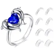 Ring Sizers for Loose Rings,Ring Guards for Loose Rings Women, Clip-Type Ring