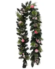 The Frosted Orchard Pre-Lit Garland 1.8m