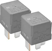 2Pcs Multi-Purpose Relay - Replace 0025428819 ﻿A0025428819 for Mercedes-Benz A250 B250 C200 C300 C43 C63 CLA250 E300 E350 E450 E500 E63 S500 SL55-4-Plug Relay