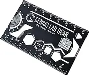 The Pocket Chemist Organic Chemistry Stencil Drawing Template, Ruler and Unit Conversion Equation Reference - Homework Edition