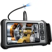 7'' IPS Screen Borescope, Triple Lens Endoscope Camera with Light, Sound Reco...