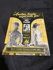ROY CLARK 1984 ad for MCA hit "Another Lonely Night with You"