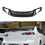 Carbon Fiber Rear Trunk Spoiler Wing Kit For Mitsubishi Lancer EVO 10 2008-2017 (for: Mitsubishi)