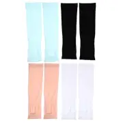 4 Pairs Summer Coverings Ice Sleeves Sun Hat Men Gardening Miss Child