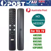 TCL Remote RC802N ARC802N YUI1 for TCL TV 65C2US 75C2US 43P20US NETFLIX