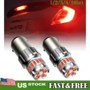 1157 2057 BAY15D 2357 LED Bulbs Red Tail Stop Brake Turn Signal Light 1~10Set (for: Jensen)