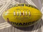 Ross Faulkner AFL Football, Yellow, New