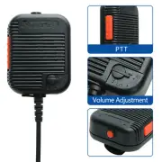 Speaker Mic Microphone 3.5mm Jack For BaoFeng AR-152 Two Way Radio For Kenwood C