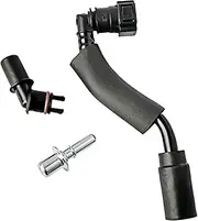 Positive Crankcase Ventilation Valve Tube Hose and PCV Valve Fitting Adapter Connector Kit Replaces# 12648138 12583384 Compatible with Chevy Traverse Buick Enclave GMC Acadia 2012-2017