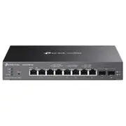 TP-Link Omada SG2210XMP-M2 8-Port 2.5GBASE-T and 2-Port 10GE SFP+ Smart Switch with 8-Port PoE+ (Max 160W) [SG2210XMP-M2]