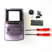 GBC Nintendo Game Boy Color Replacement Housing Shell Screen Atomic Mario USA!