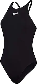 [Speedo] Women's End+ V Back Swimsuit | Athletic Fit | Swim Fitness Swimsuit (Pack of 1)