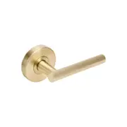 Zanda 80mm Satin Brass Non Handed Baxter Dummy Set