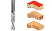 Amana Spiral Down cut Solid Carbide Router Bit 46416
