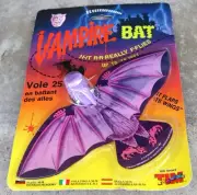 NEW RARE VINTAGE 1980's TIM DE RUYMBEKE FRENCH VAMPIRE BAT FLYING ACTION FIGURE
