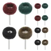 20 Pcs Scouring Pad Grinding Head Polish for Drill Buffing Wheels