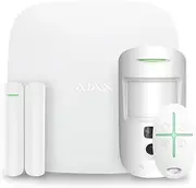 Ajax StarterKit Cam Plus Basic setup of security system with photo-checks of alarms and LTE support white - 20294