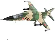 1/100 Japan F-1 Fighter Model Alloy Die-cast Battle Airplane Craft Miniature Aviation Souvenir for Desktop Ornament