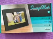 $80 Tangelo Snapshot 7" Digital Photo Frame New Built In Speakers Remote Control
