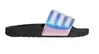 adidas Adilette Boost Slide Men's Size 12 Sandals Iridescent White Black FZ2565