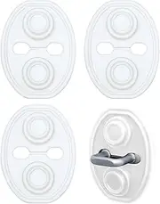 Silicone Car Door Lock Cover | Snap Lock Protection Silicone Locking Protection | Shock Absorbing Padding Exterior Accessories For Sedans