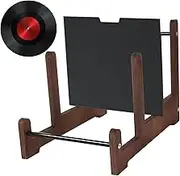 COMNESTBI Record Storage Rack Album Display Stand for Efficient Organization Living Room Study Bedroom Sturdy and Multifunctional Holder for Records and Magazines