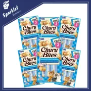 INABA CIAO Churu Bites Chicken Wraps Tuna with Scallop Recipe 6 Packs Cat Treats