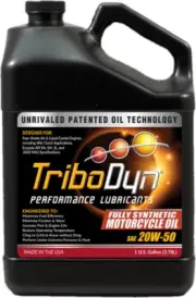 TriboDyn JASO MA2 Full Synthetic 20W50 Motorcycle Engine Oil