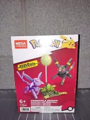 Pokémon Mega Construx 125 Pieces -Umbreon & Espeon Building Blocks Set