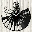 Mozart Music Vinyl Record Wall Clock Decor Handmade 3996