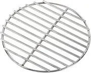 KAMaster 10.25" BBQ High Heat Stainless Steel Charcoal Fire Grate Fits for Kamado Joe Classic Fire Grate and Other Big Green Egg Grill Parts Charcoal Grate Replacement Accessories(New 10.25 in)