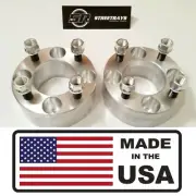 StreetRays 2" Thick 4x4" Wheel Spacers EZ Go Golf Carts Club Cars 1/2"x20 (PAIR)