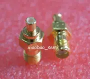 10X Adapter SMA female jack to MCX male plug RF connector straight Gold Plating