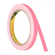 0.4 Inch x 32.8 Feet Glow in the Dark Tape, 1 Roll Tape, Pink