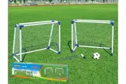 Outdoor Play 2 Pro Soccer Goal Set
