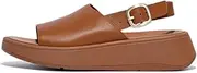 [FitFlop] F-Mode Leather Flatform Back-Strap Sandals