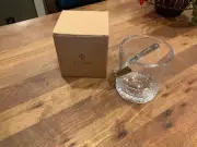 HTF! RALPH LAUREN "HEWITT" LEAD CRYSTAL ICE BUCKET - NEW IN BOX