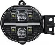 GIFAYUAN A Pair Of LIGHT Fog Lights With Daytime Runnning Light For Dodge Ram 1500 03-09 Ram 2500 3500 2002-2008 Car Fog Light DRL Plug And Play