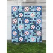 Cluck Cluck Sew Batter Up Quilt Pattern
