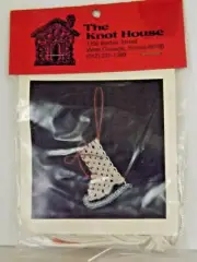 Macrame Christmas Ornament Kit The Knot House #011 Skate