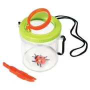 Navir World's Best Bug Viewer Double Magnifying Container Flowers Coins Stamps