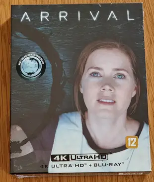 【4K UHD】異星入境4K UHD+BD雙碟外紙盒限量鐵盒版A1款(台灣繁中字幕)Arrival