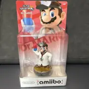 NEW Dr. Mario Amiibo NIB Nintendo US EDITION Super Smash Bros Ships Immediately