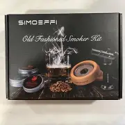 Cocktail Smoker Kit w 1xSmoker Kit, 1xTorch, 4xFlavored Smoker Chips, 2xFilters