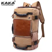 在飛比找蝦皮購物優惠-KAKA Canvas Backpack Men Trave