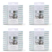 4x The Peanutshell Dino Dreams Stripe Changing Pad Cover Baby Nursery Decor